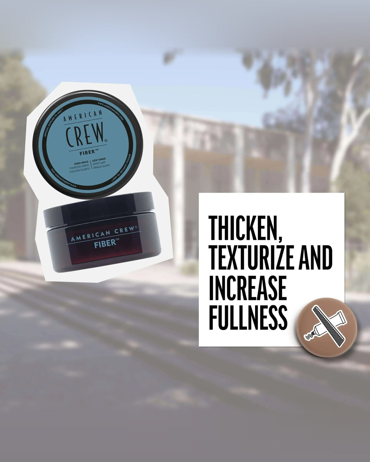 American Crew Fiber 50g — thicken texturize fullness