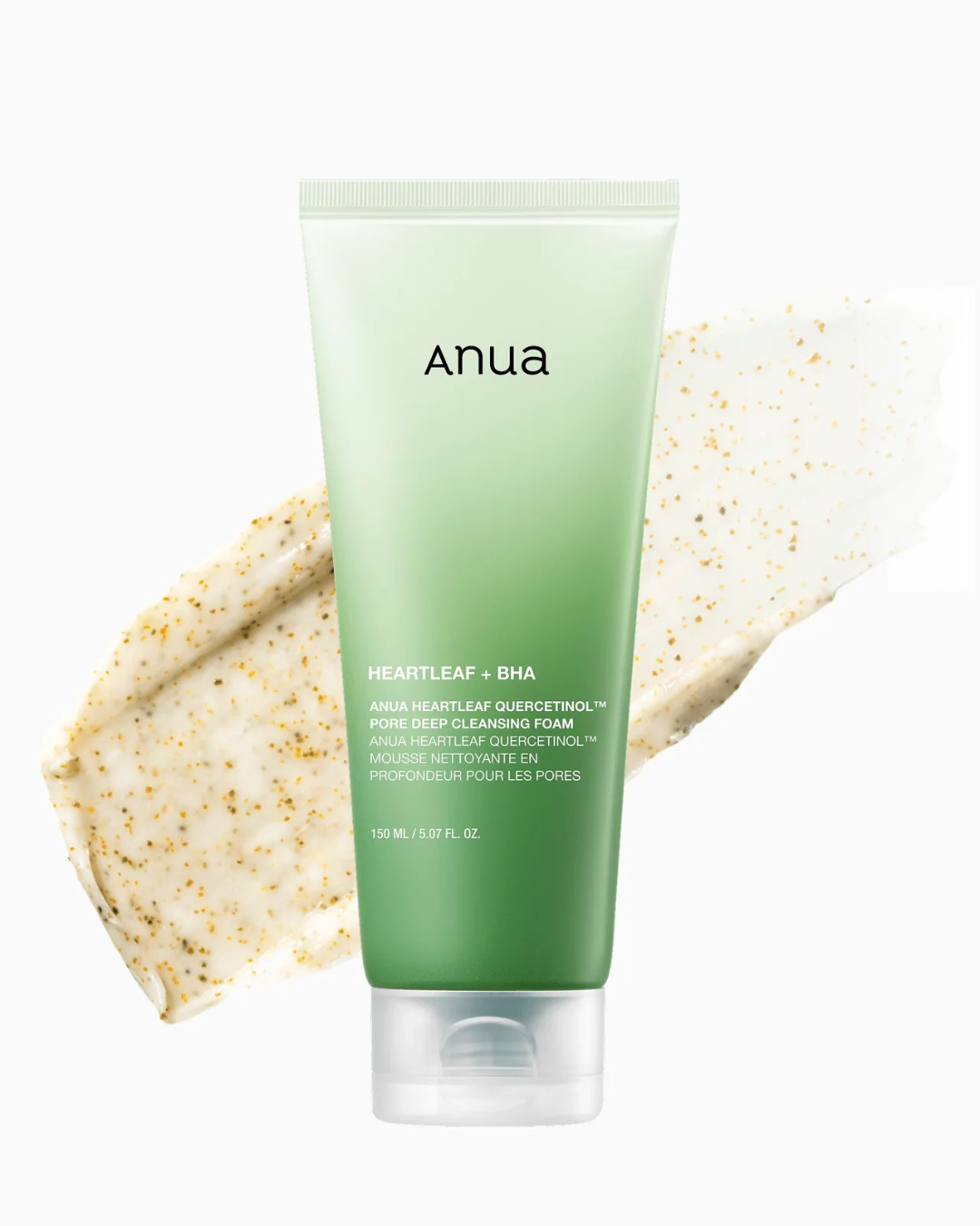 ANUA HEARTLEAF QUERCETINOL PORE DEEP CLEANSING FOAM 150 ML