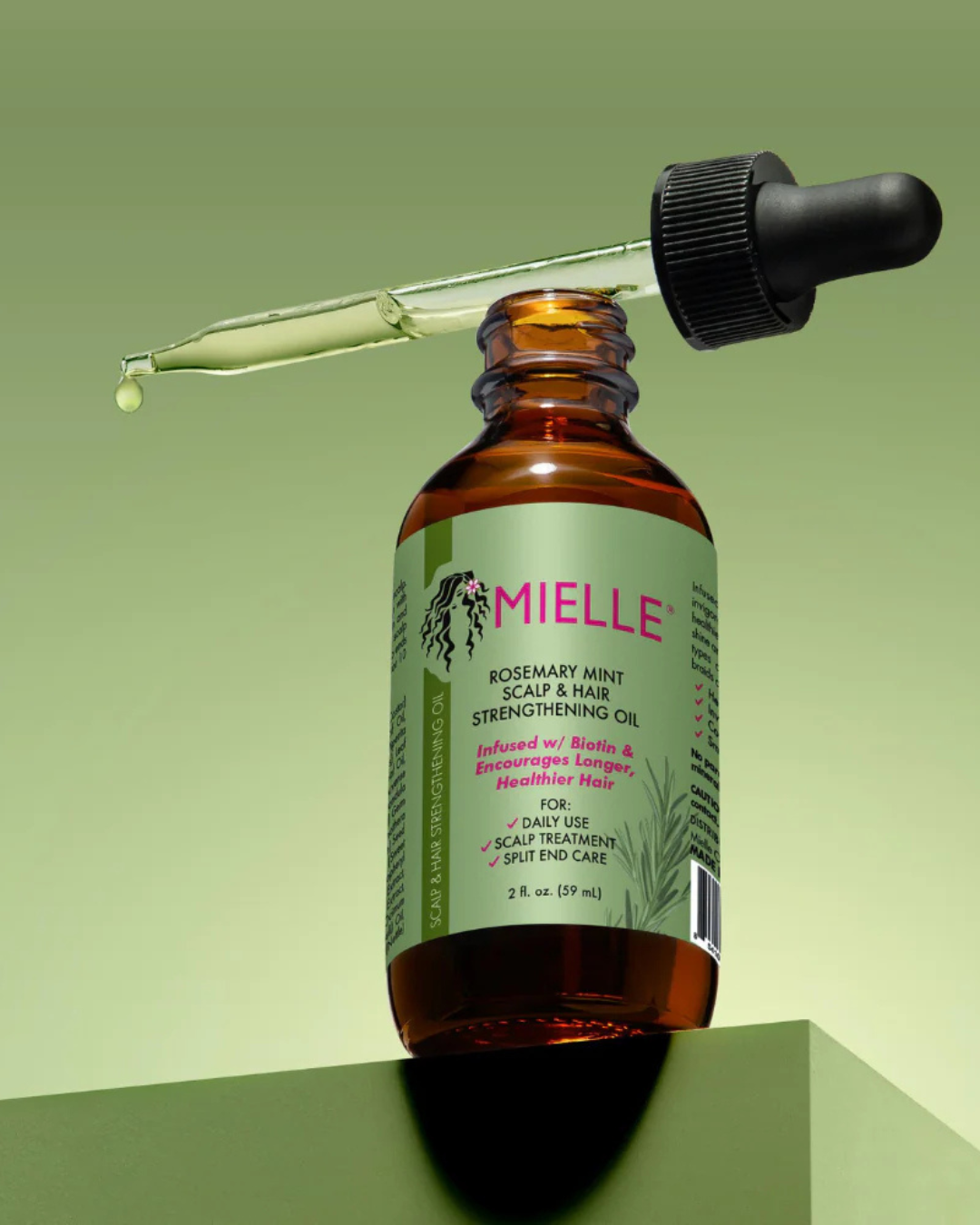 Mielle Rosemary Mint Scalp and hair Strengthening Oil 59 ml