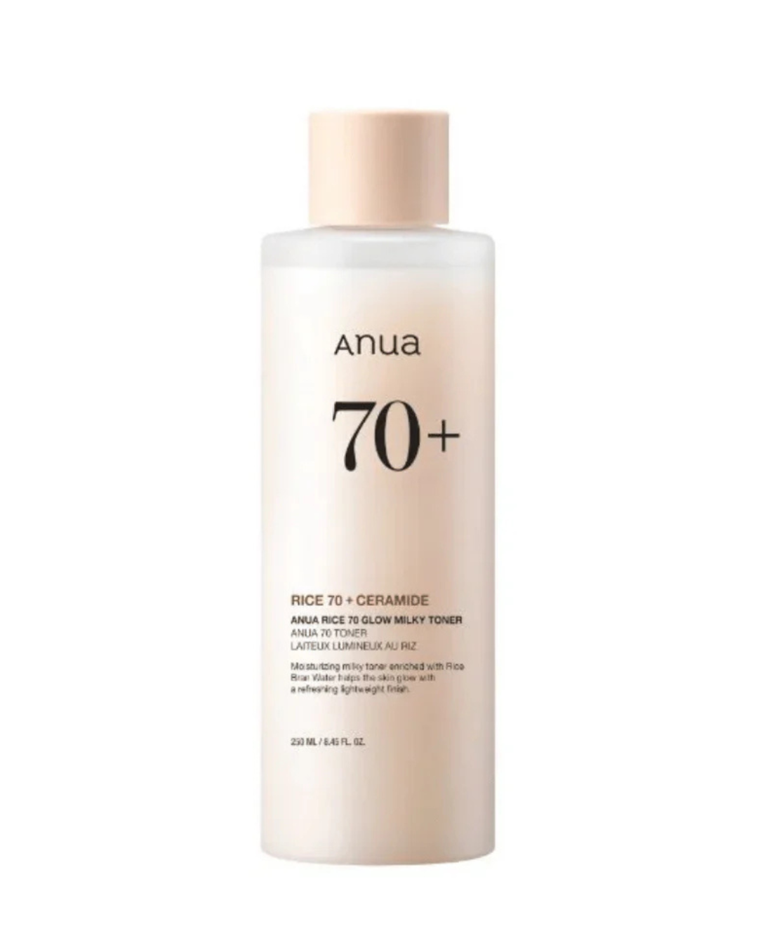 Anua Rice 70+ Ceramide Glow Milky Toner 250ml
