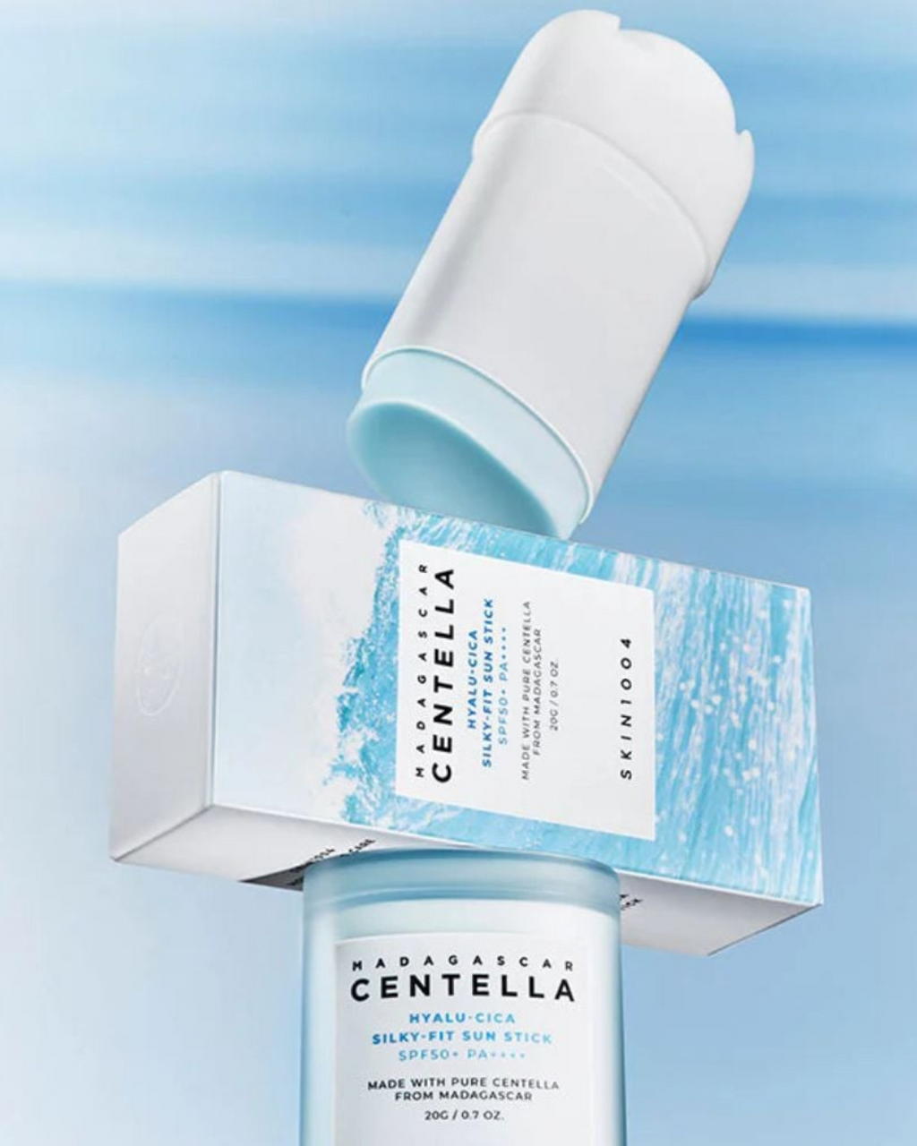 SKIN1004 Madagascar Centella Hyalu Cica Silky-fit sun stick (SPF 50+ PA++++) 20 g