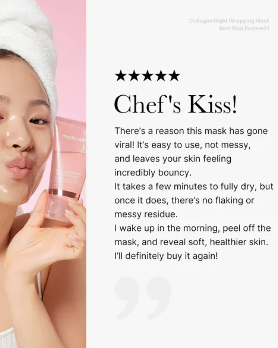 Medicube Collagen night wrapping mask 75ML