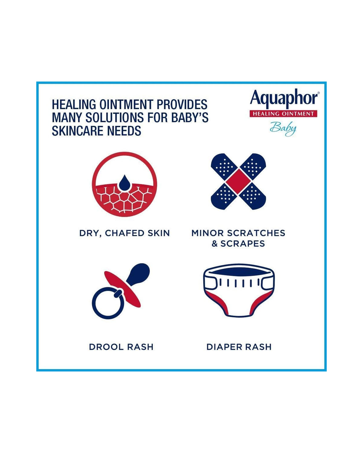 Aquaphor Baby Healing Ointment 396g: uses dry skin scratches drool rash diaper rash