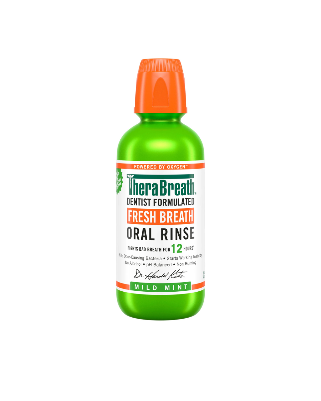 TheraBreath Fresh Breath Oral Rinse Mild Mint