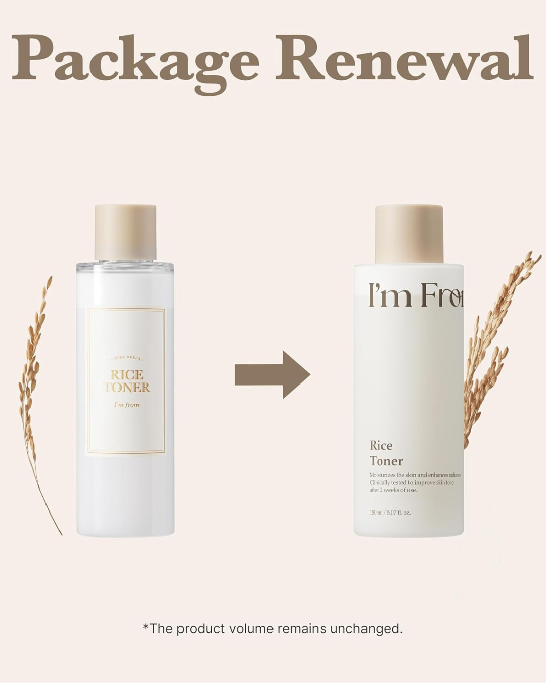 I'm From Rice Toner 150ml