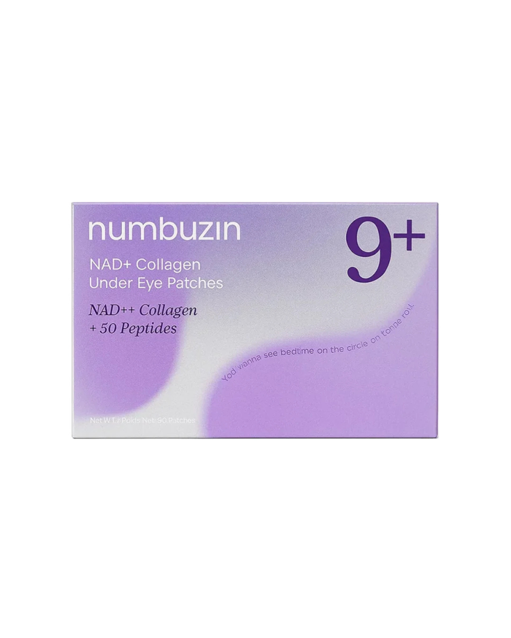 Numbuzin No.9 Eye Patches NAD+ Collagen (5 pairs)