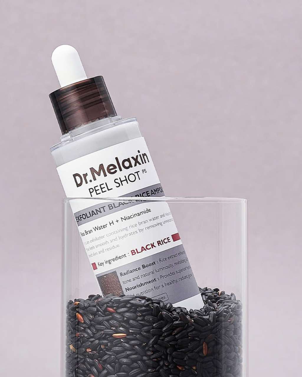 Dr. Melaxin Peel Shot Exfoliating Black Rice Ampoule 80ml
