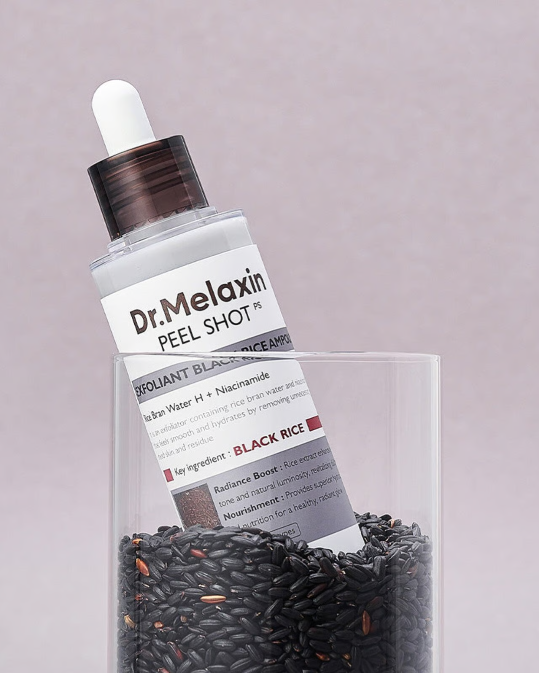 Dr. Melaxin Peel Shot Exfoliating Black Rice Ampoule 80ml