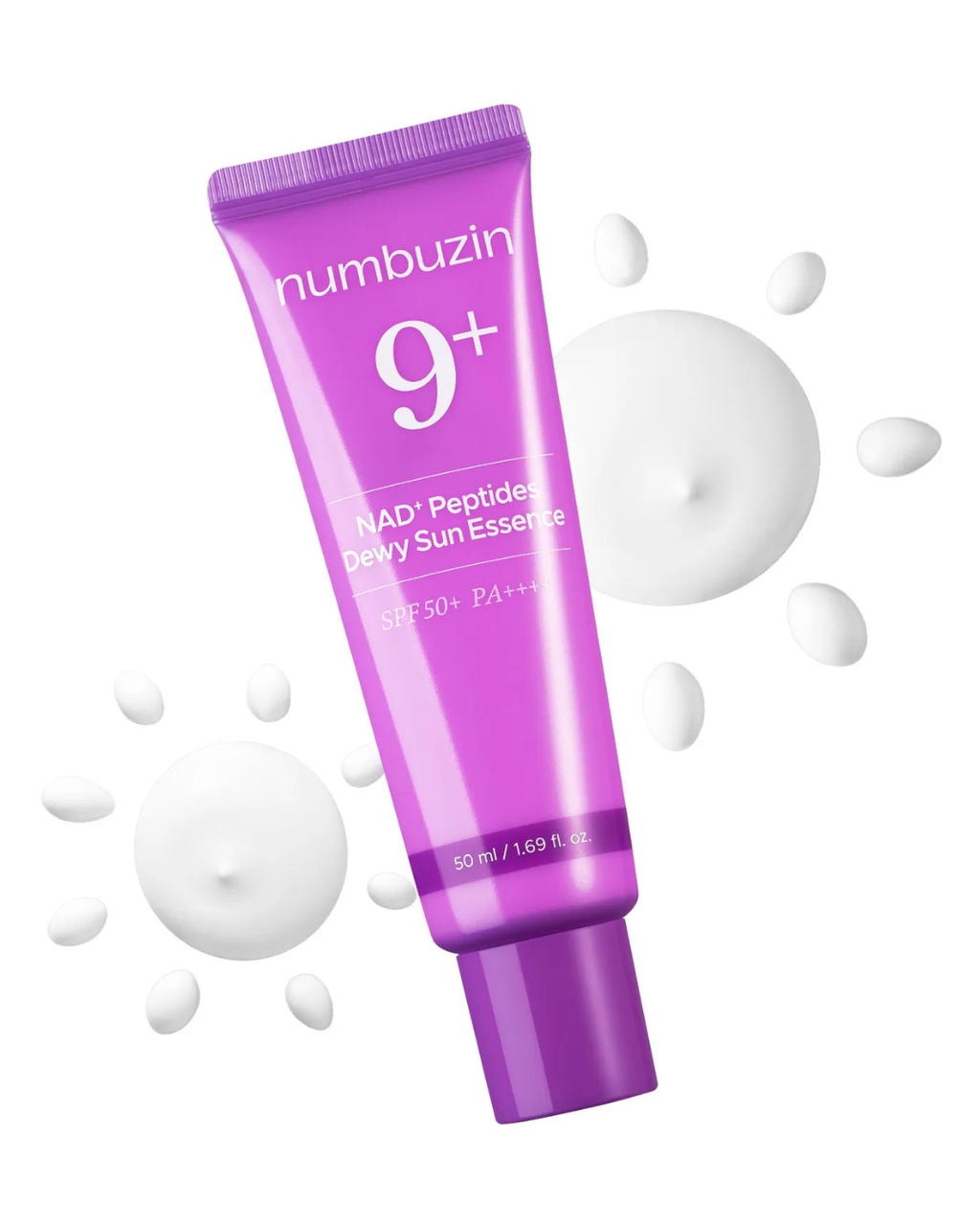Numbuzin No.9 NAD Peptides Dewy Sun Essence SPF50+ 50ml