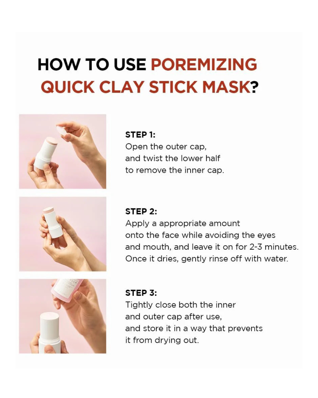 Skin1004 Madagascar Centella poremizing quick clay stick mask 27G