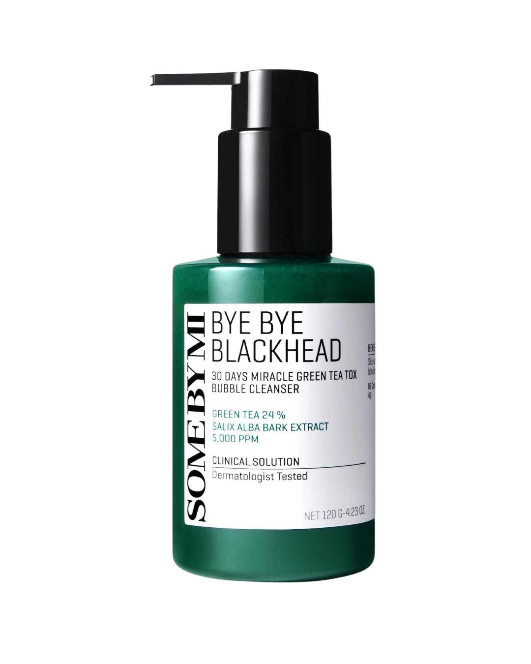 SOME BY MI Bye Bye Blackhead 30 Days Miracle Green Tea Tox Bubble Cleanser