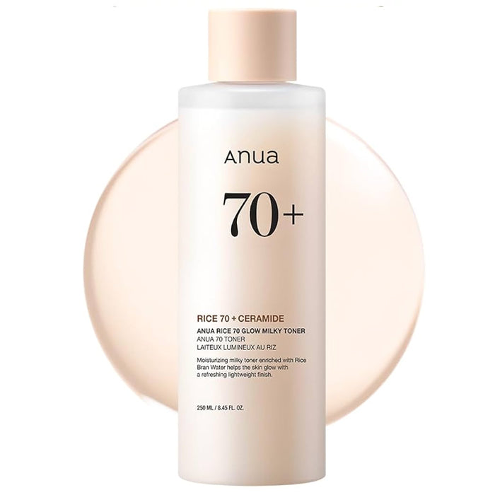 Anua Rice 70+ Ceramide Glow Milky Toner 250ml
